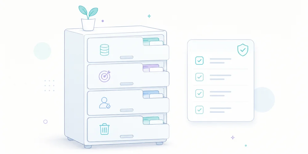 Data collection summary: document what your analytics actually collects